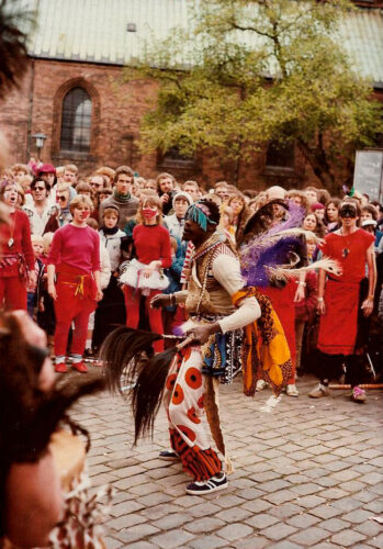 Karneval i Aarhus 1983. Foto: Jytte Mosekjær