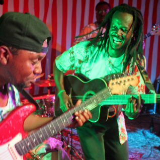 Isack Abeneko at the camp again!