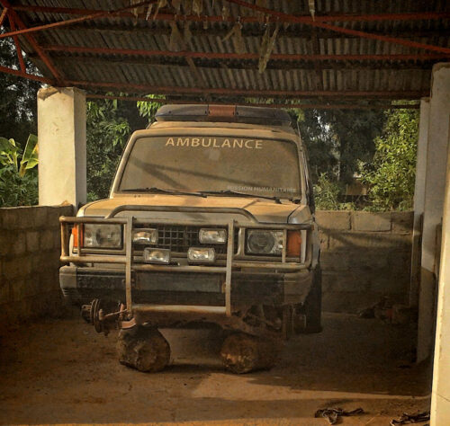 Forhave & Barfodsklinik i Abene, Senegal